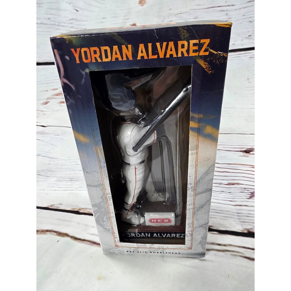 Houston Astros Yordan Alvarez Bat Flip Bobblehead 2022 ALDS